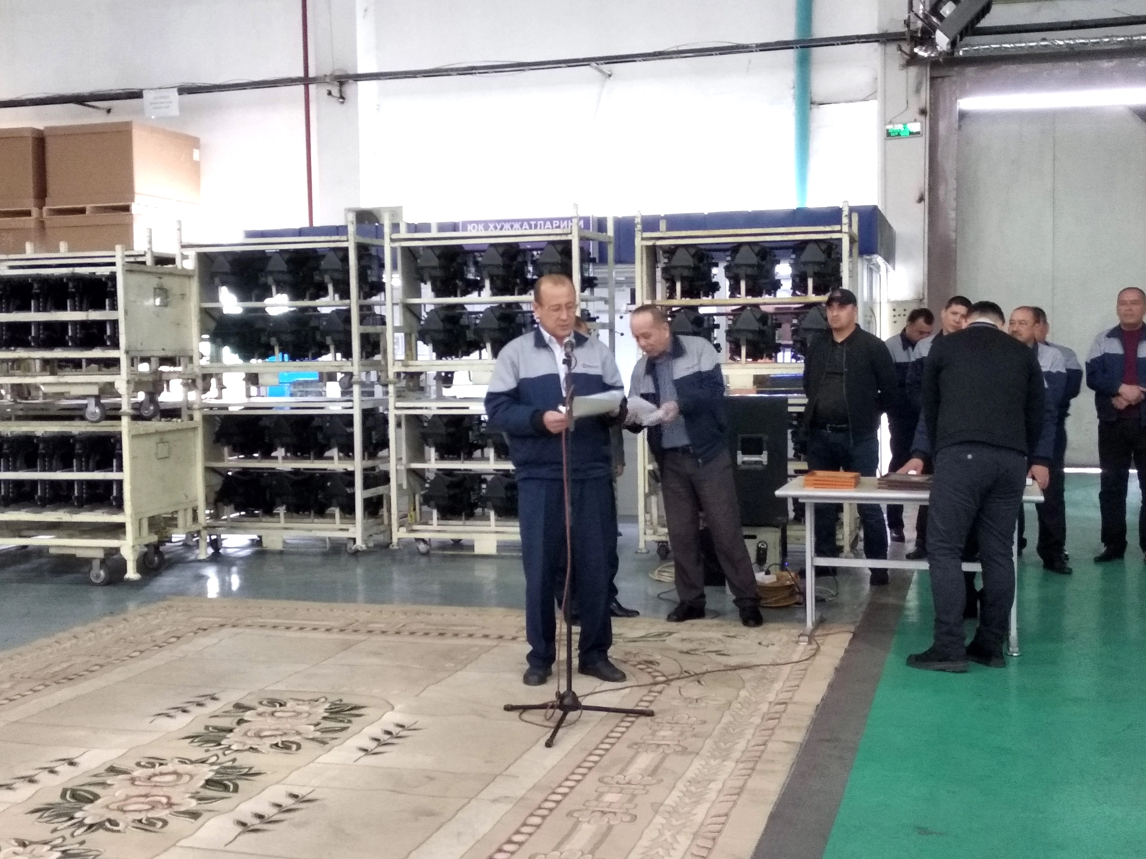 13 мая 2019 года г-н Санг Сив Юн, директор южнокорейской корпорации KRC, посетил нашу компанию в инвестиционных целях.